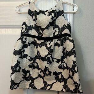 Janie & Jack black dress